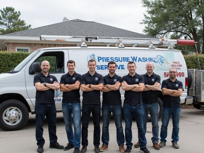 Johnston Pressure Washing team
